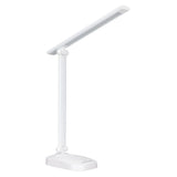 LED Table Lamp Eye Protection Foldable 3 Color Lights USB Rechargeable Table Lamp for Table Workbench Sewing Table