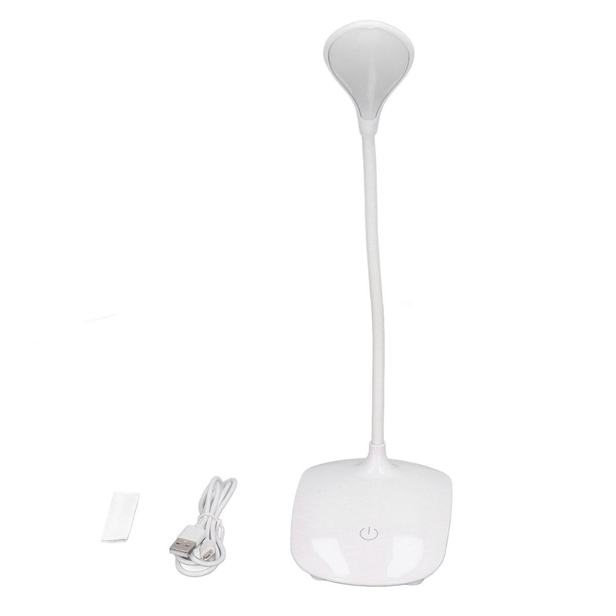 Touch Control LED Desk Table Lamp USB Battery Operated 3 Lighting Modes Flexible Angle for Children Student Dorm Bedroom