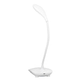 Touch Control LED Desk Table Lamp USB Battery Operated 3 Lighting Modes Flexible Angle for Children Student Dorm Bedroom