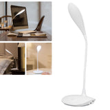 LED Desk Lamp USB Charging Touch Control 3 Modes Gooseneck Table Light for Children Students