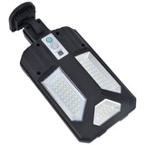 Solar Wall Light IP65 Waterproof 87LED 2400MAH Battery 3000LM Motion Sensor Lamp for Pathway Garden - Front View