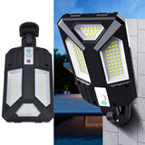 Solar Wall Light IP65 Waterproof 87LED 2400MAH Battery 3000LM Motion Sensor Lamp for Pathway Garden