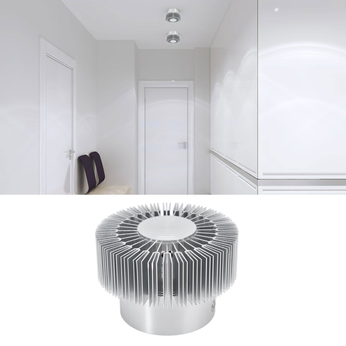 Ceiling Light 3W LED Sun Shaped Ceiling Astigmatism Light Bar Corridor Porch Decoration Ceiling LightHigh End Red Light