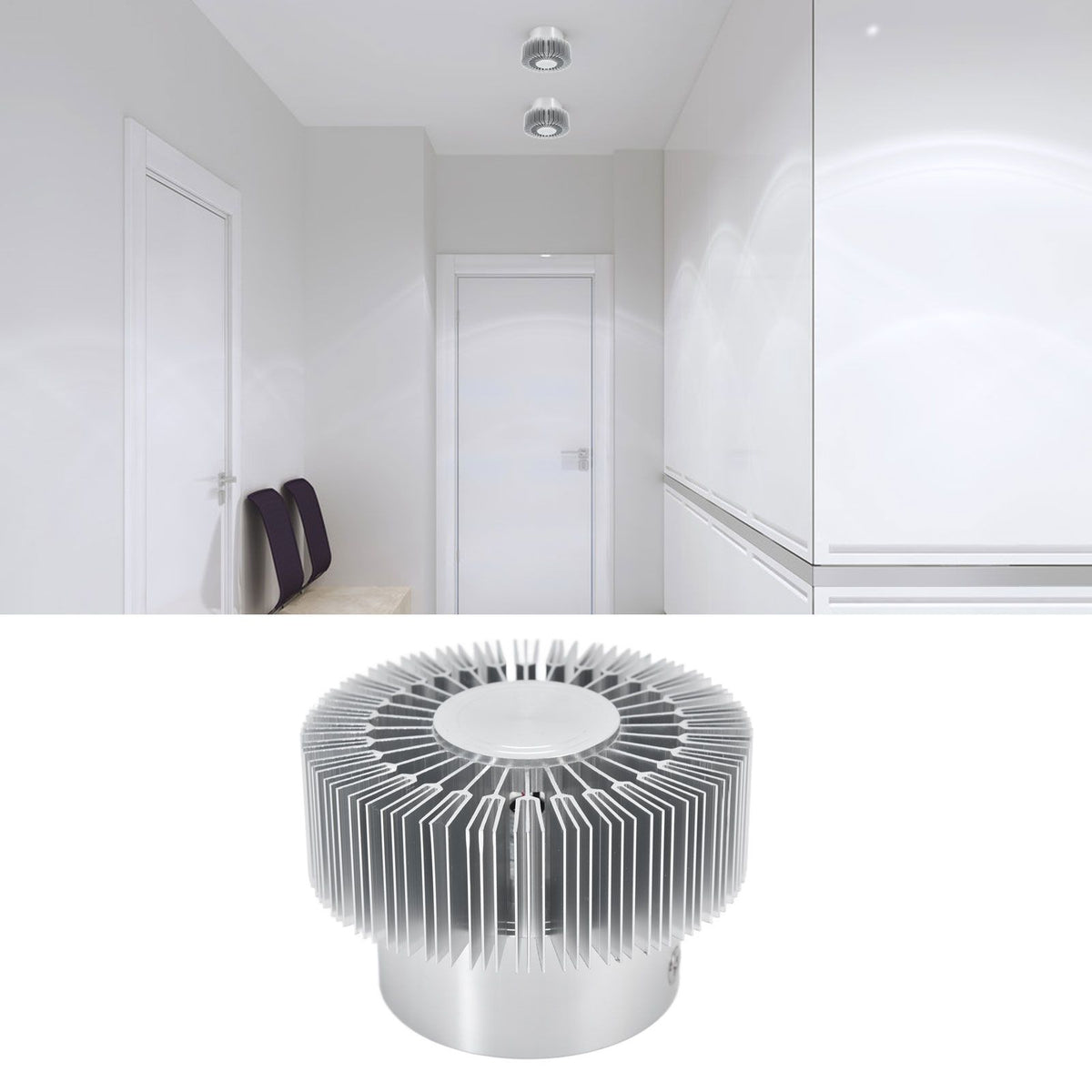 Ceiling Light 3W LED Sun Shaped Ceiling Astigmatism Light Bar Corridor Porch Decoration Ceiling LightEconomy Blue Light