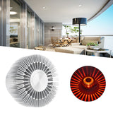 Ceiling Light 3W LED Sun Shaped Ceiling Astigmatism Light Bar Corridor Porch Decoration Ceiling LightEconomy Red Light