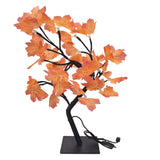 Fall Tree LED 24 Lights Warm Light Beads Romantic Style USB Power Supply Fall Light Up Thanksgiving Tree 5V