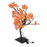 Fall Tree LED 24 Lights Warm Light Beads Romantic Style USB Power Supply Fall Light Up Thanksgiving Tree 5V - Side View