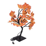 Fall Tree LED 24 Lights Warm Light Beads Romantic Style USB Power Supply Fall Light Up Thanksgiving Tree 5V
