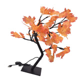 Fall Tree LED 24 Lights Warm Light Beads Romantic Style USB Power Supply Fall Light Up Thanksgiving Tree 5V