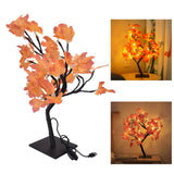 Fall Tree LED 24 Lights Warm Light Beads Romantic Style USB Power Supply Fall Light Up Thanksgiving Tree 5V - Extra Image