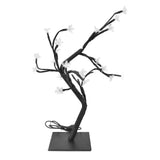 Cherry Blossoms Tree Lamp Plastic PVC Bonsai Light for Home Decoration USB Powered 24 LED - Side View