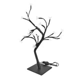 Cherry Blossoms Tree Lamp Plastic PVC Bonsai Light for Home Decoration USB Powered 24 LED - 45-Degree Angle