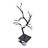 Cherry Blossoms Tree Lamp Plastic PVC Bonsai Light for Home Decoration USB Powered 24 LED