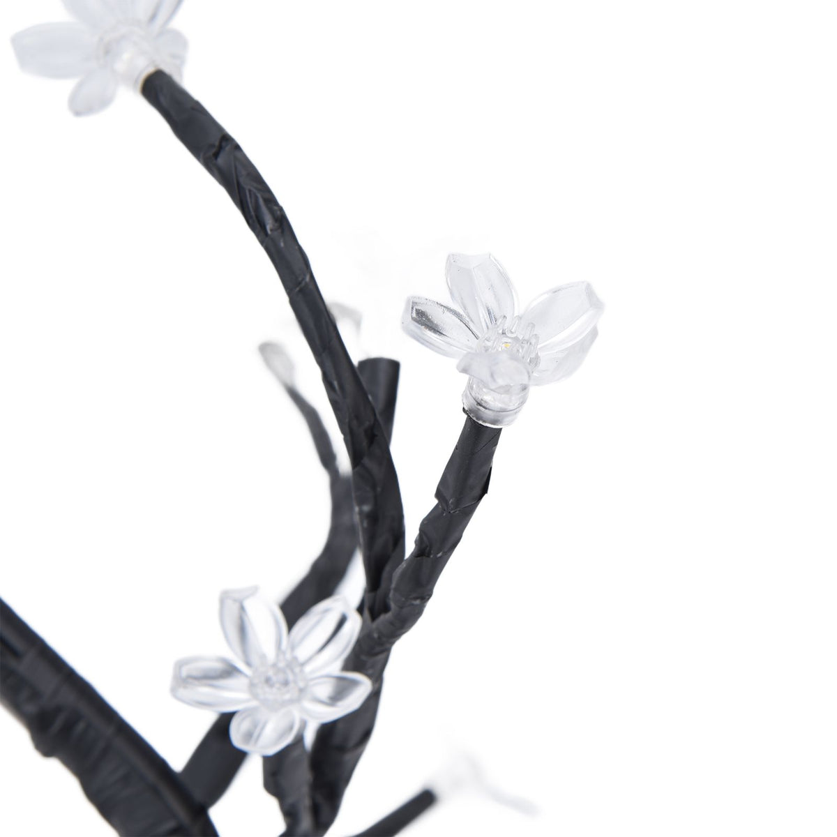 Cherry Blossoms Tree Lamp Plastic PVC Bonsai Light for Home Decoration USB Powered 24 LED
