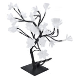 24LED Fiber Optic Tree Lamp USB Powered Simulation Flower Light for Household Decoration - Front View