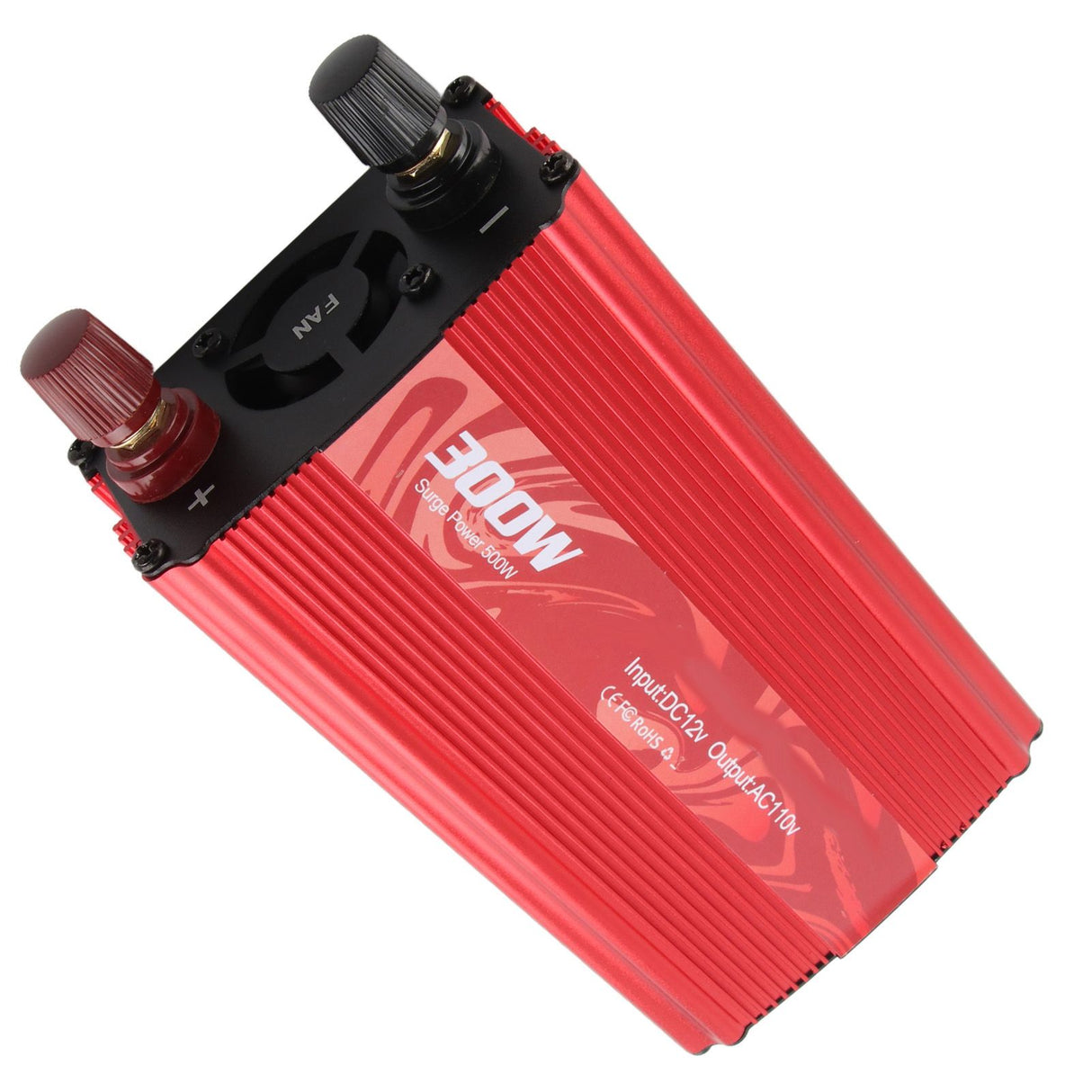 DC to AC Converter Aluminum Alloy Smart Repair Sine Wave Power Inverters 300W 12V to 110V