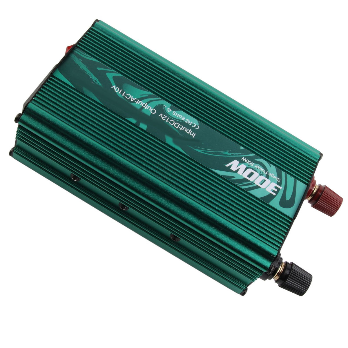 DC to AC Converter Aluminum Alloy Smart Repair Sine Wave Power Inverters 300W 12V to 110V Vert
