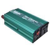 3000W Inverter Safe Modified Sine Wave Intelligent Power Converter for Refrigerator Induction Cooker DC12V to AC220V - Front View