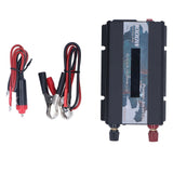 Pure Sine Wave Inverter DC 12V to AC 110V Multifunctional Power Battery Converter for Electrical ApplianceBlack