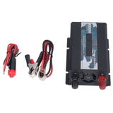 Pure Sine Wave Inverter DC 12V to AC 110V Multifunctional Power Battery Converter for Electrical ApplianceBlack