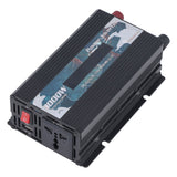 Pure Sine Wave Inverter DC 12V to AC 110V Multifunctional Power Battery Converter for Electrical ApplianceBlack