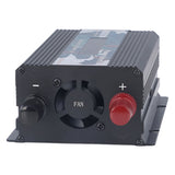 Pure Sine Wave Inverter DC 12V to AC 110V Multifunctional Power Battery Converter for Electrical ApplianceBlack - Top-Down View