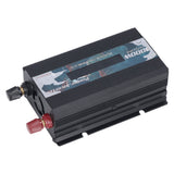 Pure Sine Wave Inverter DC 12V to AC 110V Multifunctional Power Battery Converter for Electrical ApplianceBlack - Low Angle
