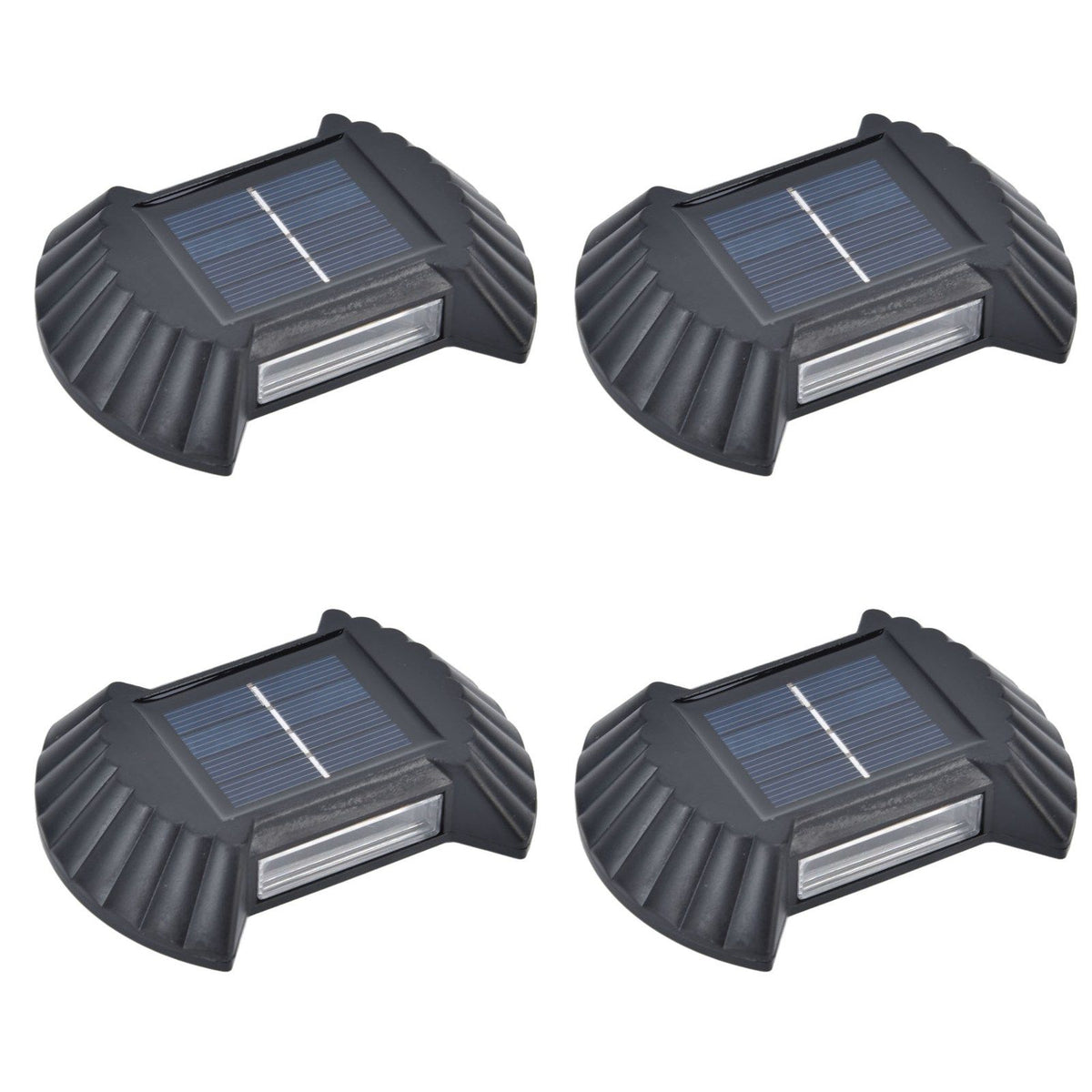 4 Sets Solar Wall Light Waterproof Multifunctional LED Solar Wall Light for Patio Yard Garden Outdoor DrivewayWhite Light