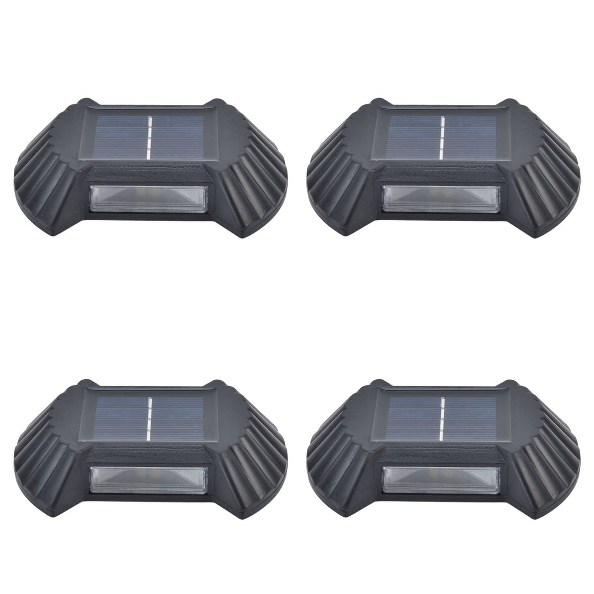 4 Sets Solar Wall Light Waterproof Multifunctional LED Solar Wall Light for Patio Yard Garden Outdoor DrivewayWhite Light