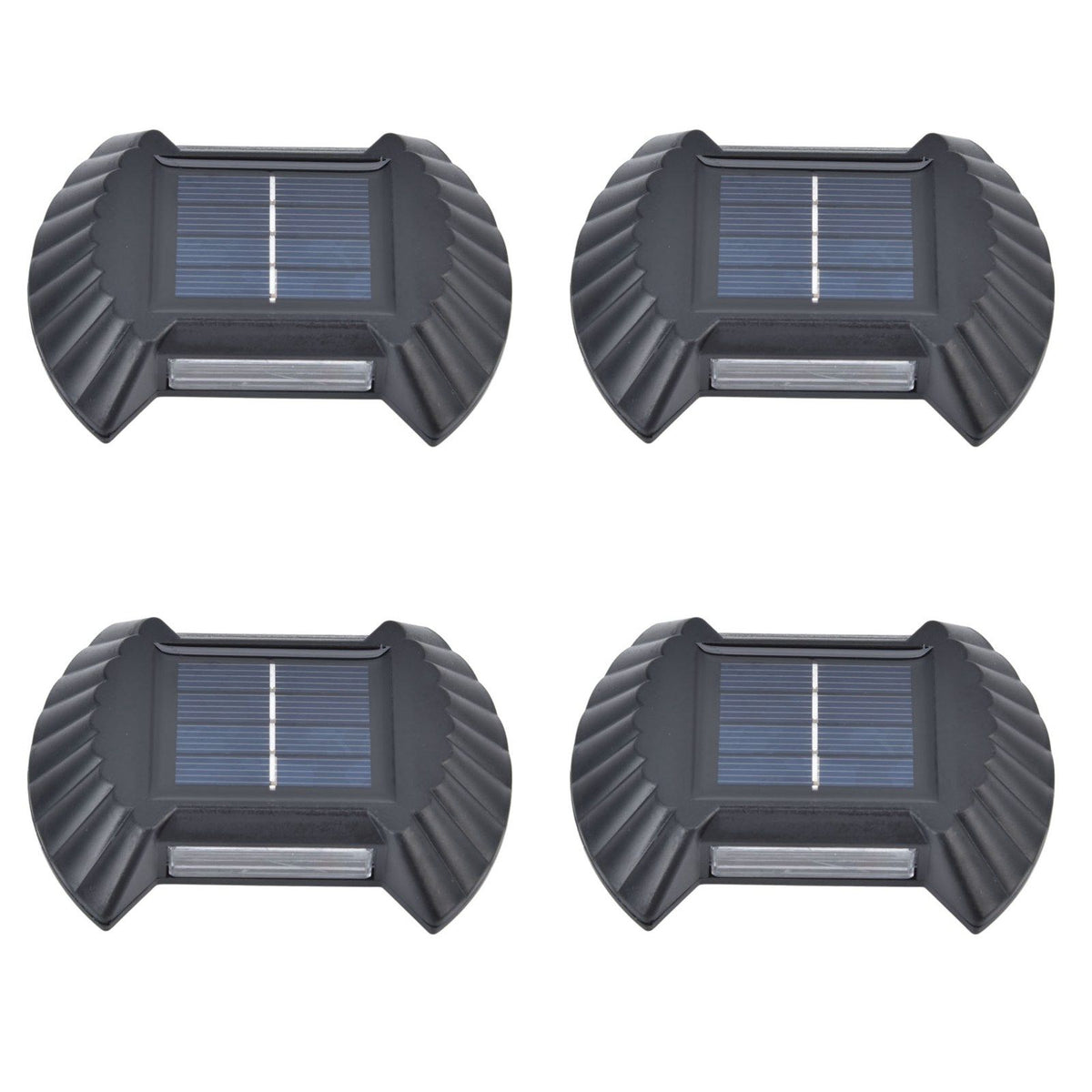 4 Sets Solar Wall Light Waterproof Multifunctional LED Solar Wall Light for Patio Yard Garden Outdoor DrivewayWhite Light