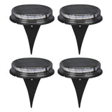 Solar Lawn Light IP65 Waterproof Solar Ground Light for Yard Deck Patio Pathway Walkway Warm Light