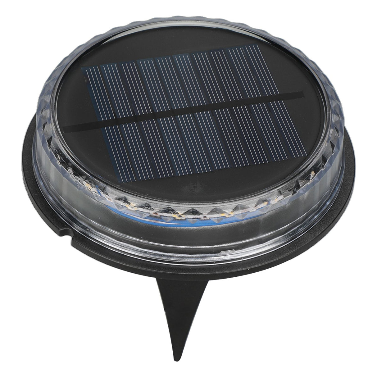 Solar Lawn Light IP65 Waterproof Solar Ground Light for Yard Deck Patio Pathway Walkway Warm Light
