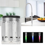 LED Water Faucet 3 Colors Changing RGB Temperature Control Multifunctional Kitchen Faucet for Kitchen Bathroom - Extra Image