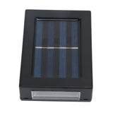 LED Solar Wall Light IP65 Waterproof Up and Down Lighting Outdoor Landscape Lamp 1.2V 5WWarm Light - Rear View