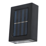 LED Solar Wall Light IP65 Waterproof Up and Down Lighting Outdoor Landscape Lamp 1.2V 5WWarm Light - Low Angle
