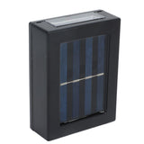 LED Solar Wall Light IP65 Waterproof Up and Down Lighting Outdoor Landscape Lamp 1.2V 5WWarm Light