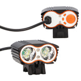 LED Bike Headlamp Aluminum Alloy Super Bright Bicycle Light for Road Racing USB Powered