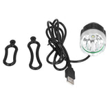Bike Headlight LED Bicycle Front Head Light Super Bright USB Power Supply for Cycling