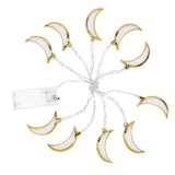 1.5M 10LED Moon String Light Ramadan Eid String Light Festival Decoration Light for Wedding Party