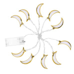 1.5M 10LED Moon String Light Ramadan Eid String Light Festival Decoration Light for Wedding Party