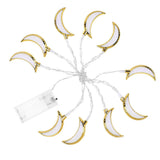 1.5M 10LED Moon String Light Ramadan Eid String Light Festival Decoration Light for Wedding Party
