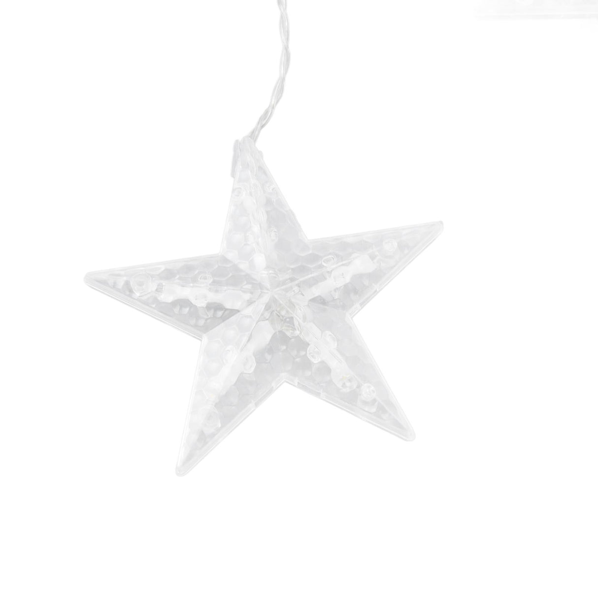 Star Moon String Lights 3.3yd 126LED Decorative String Lights for Ramadan Festival Wedding Party Home Terrace Window Garden