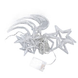Star Moon Curtain String Lights Romantic Ambience 2 Lighting Modes 126 LED Ramadan Curtain Lights for Weddings Birthdays