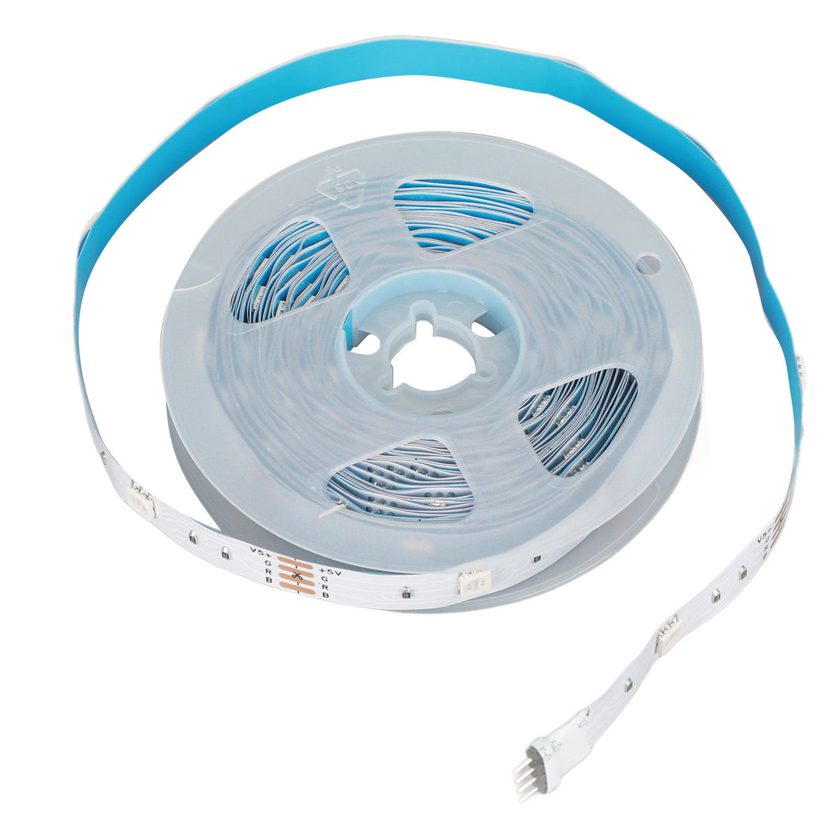 RGB LED Strip Lights Press Button Control 5V LED Lights with 3 Button Functions for Bedroom Kitchen Party Festivals5m / 16.4ft