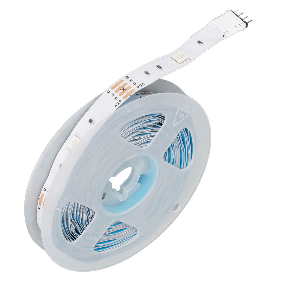 RGB LED Strip Lights Press Button Control 5V LED Lights with 3 Button Functions for Bedroom Kitchen Party Festivals5m / 16.4ft