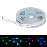 RGB LED Strip Lights Press Button Control 5V LED Lights with 3 Button Functions for Bedroom Kitchen Party Festivals5m / 16.4ft