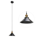 Wrought Iron Ceiling Lamp Simple Retro Industrial Style E27 Black Metal Cage Wrought Iron Hanging Light Fixture 85‑240V