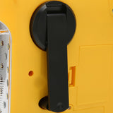 Hand Crank Solar Radio AM FM SW Emergency Radio with LED Flashlight Reading Light MP3 Player for Outdoor CampingYellow - Extra Image