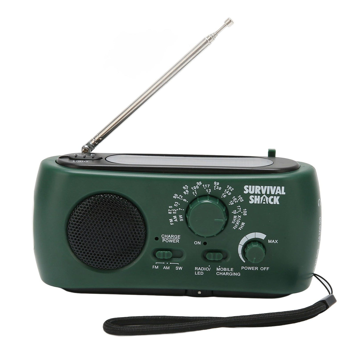 Hand Crank Radio Portable Practical LED Torch Outdoor Multi Band AM/FM/SW Solar Hand Crank Weather Radio
