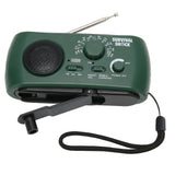 Hand Crank Radio Portable Practical LED Torch Outdoor Multi Band AM/FM/SW Solar Hand Crank Weather Radio